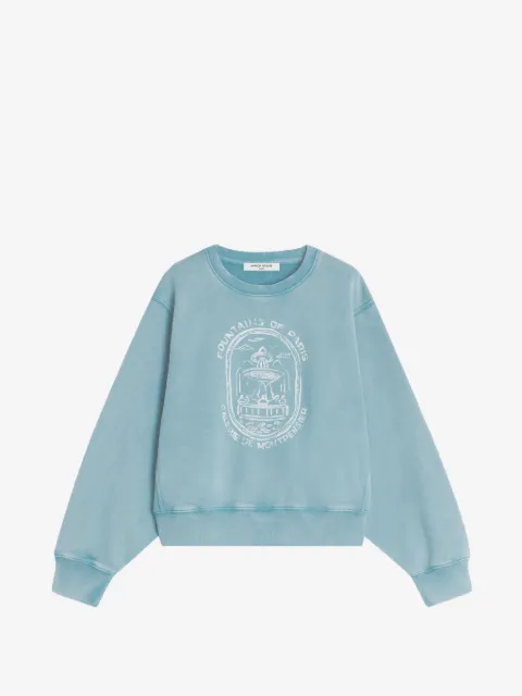 Maison Kitsuné tröja med tryck