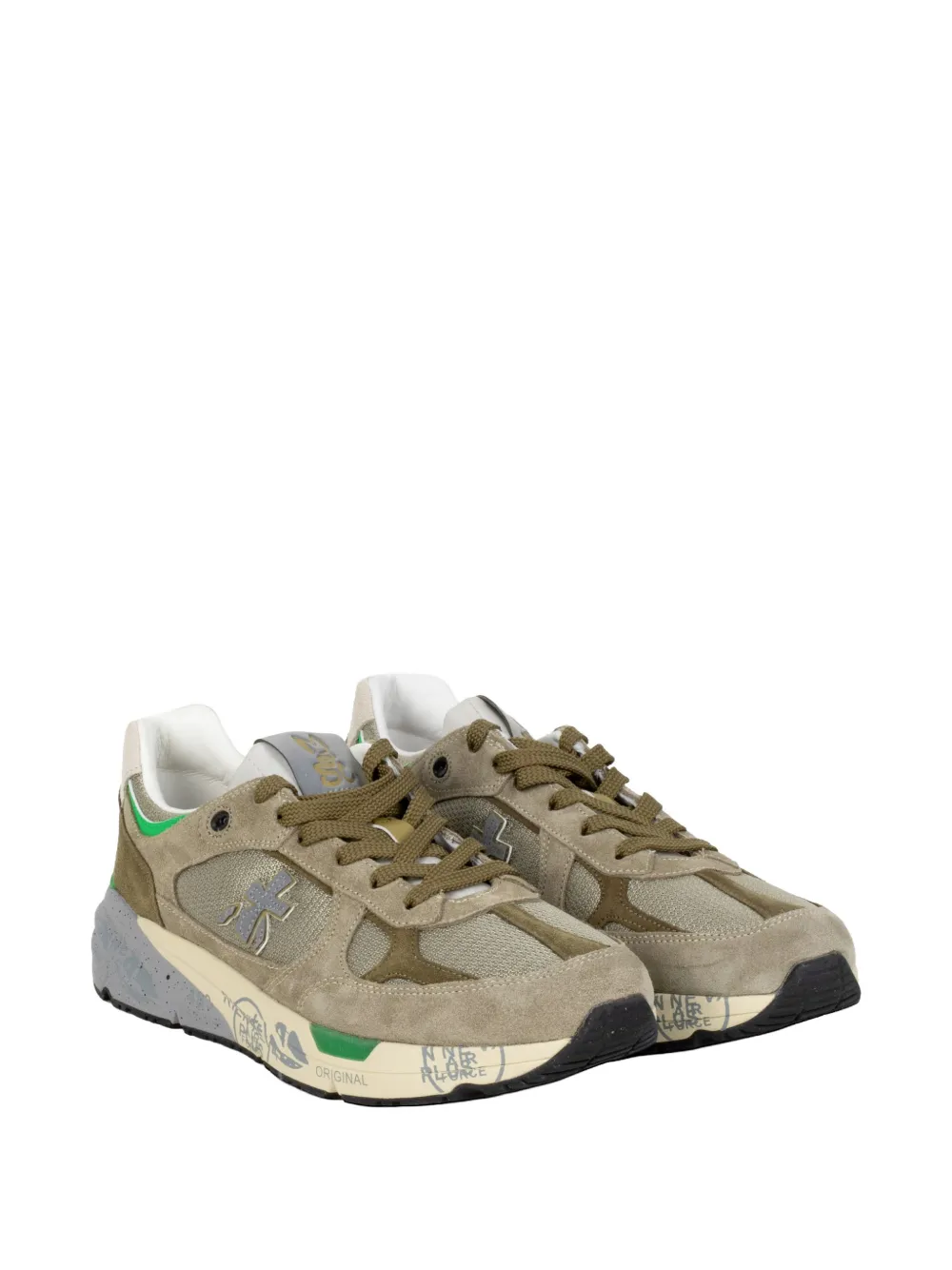 Premiata Mase 25 8017 logo-detail sneakers Grijs