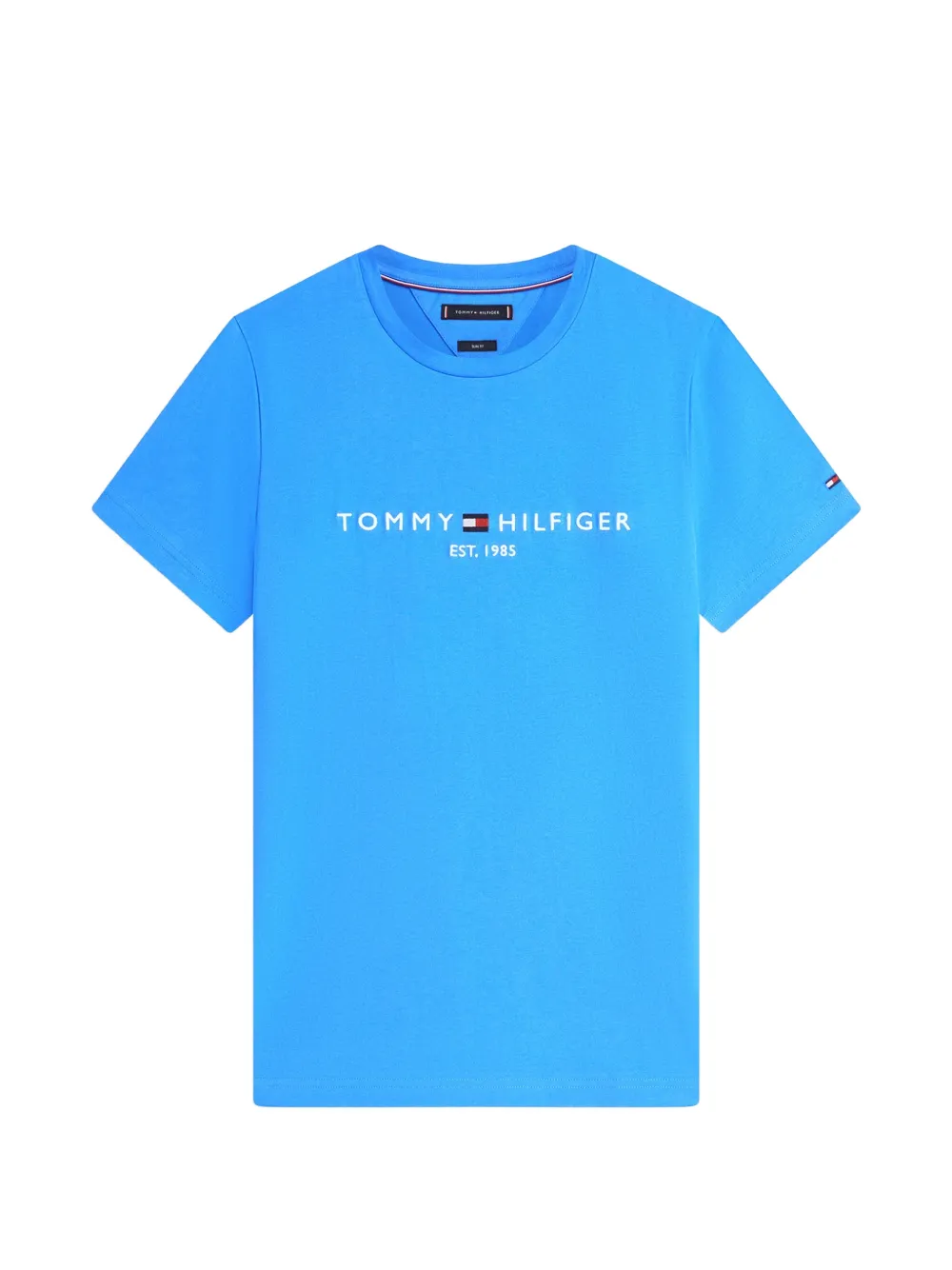 Tommy Hilfiger chest logo T-shirt - Blau