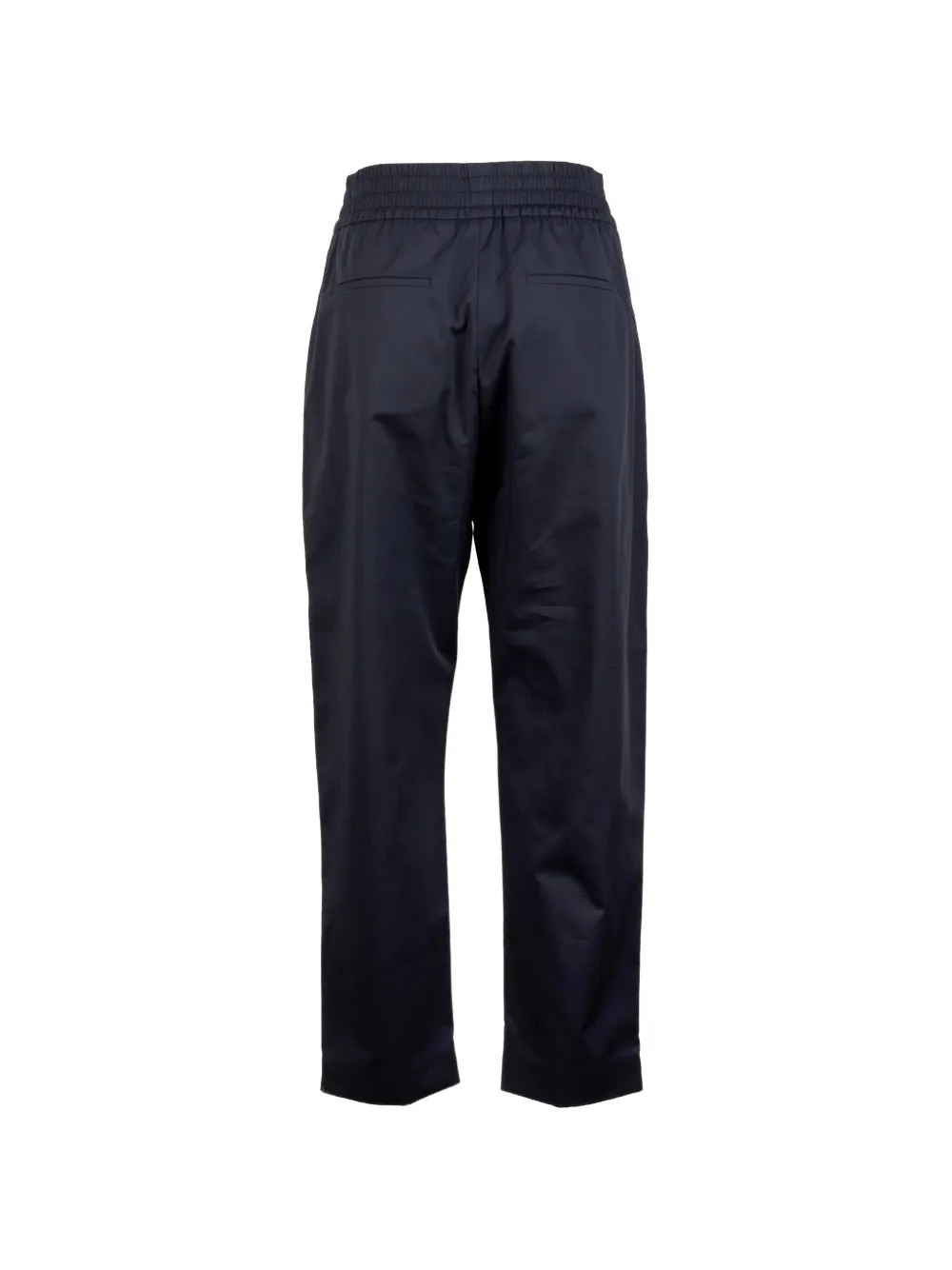 Eleventy Broek met elastische tailleband Blauw