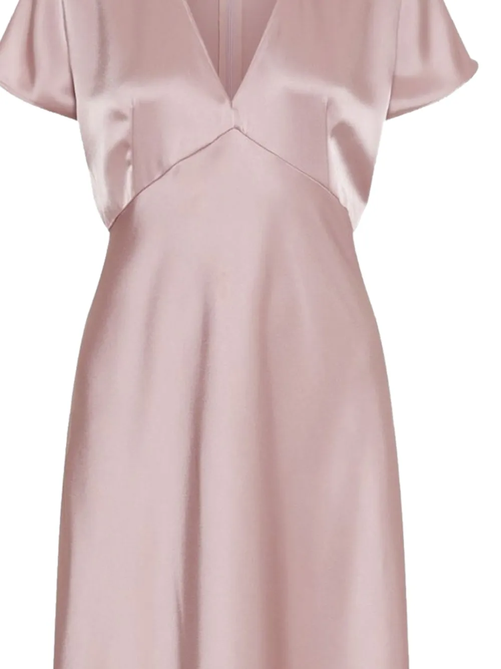  Marella V-neck Midi Dress - Pink 