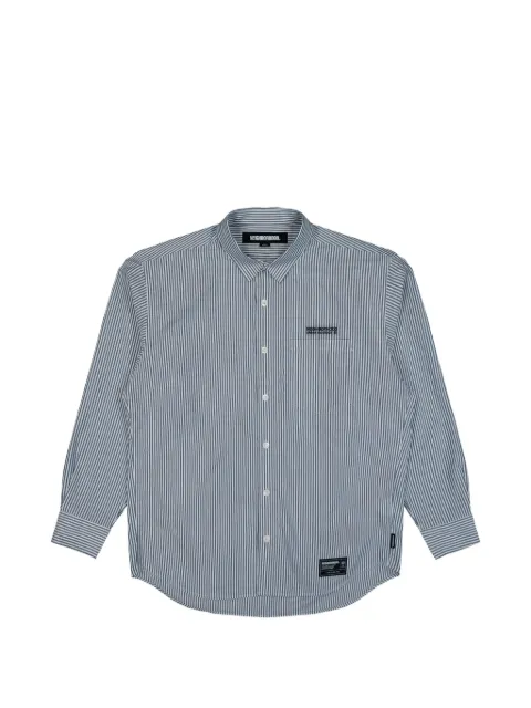 Neighborhood striped long-sleeve cotton shirt