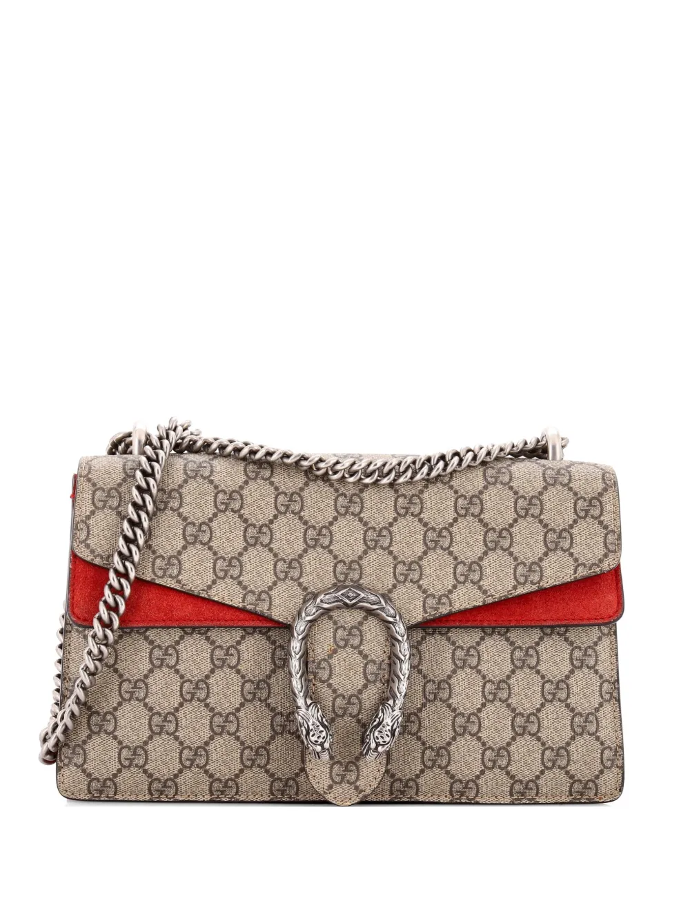 Gucci Pre-Owned Dionysus Bag GG Coated Canvas Small shoulder bag - Marrone