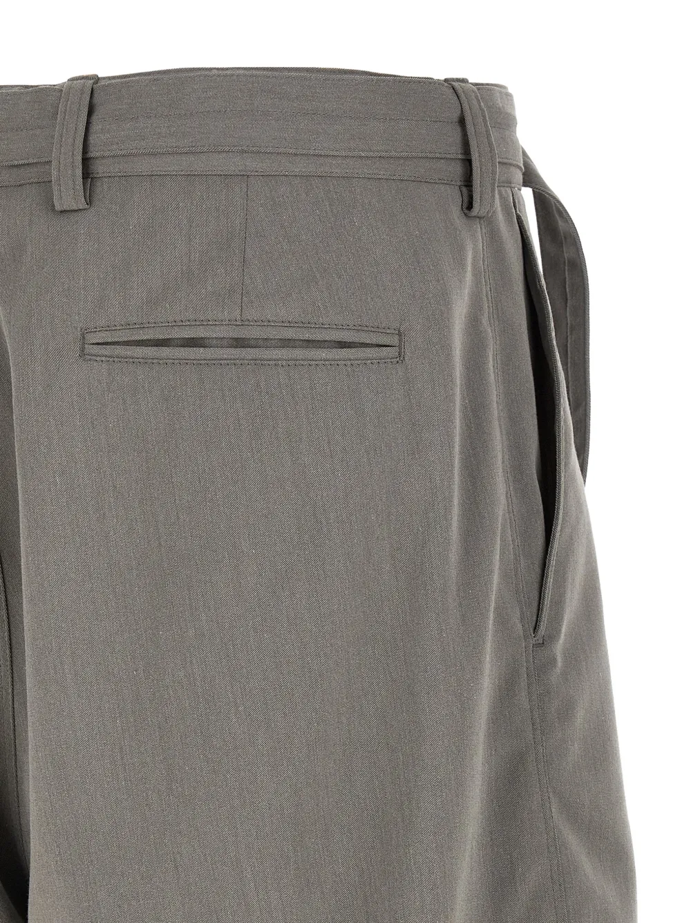 Cellar Door Viper shorts met riem Grijs