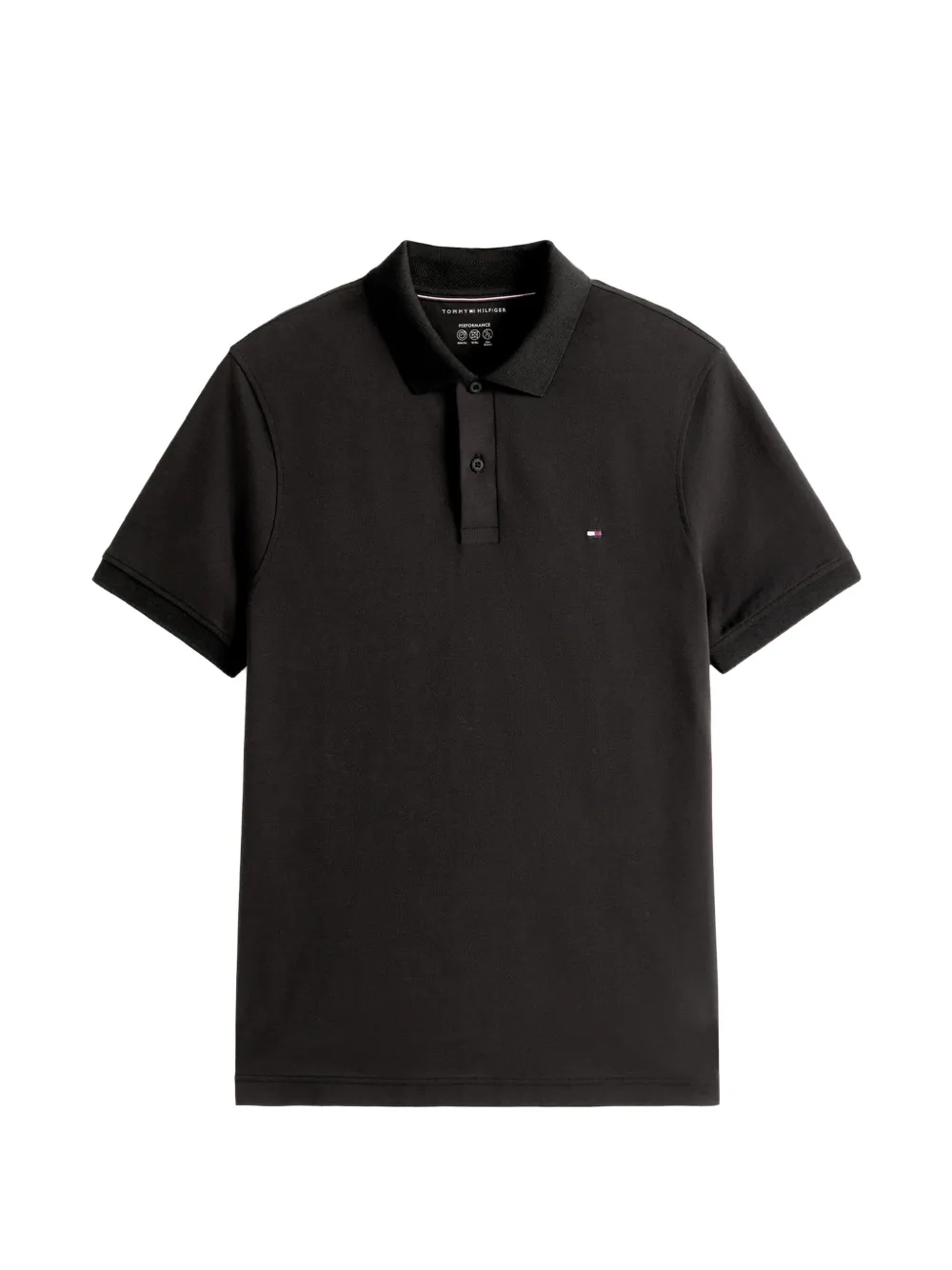 Tommy Hilfiger short-sleeve polo shirt - Nero