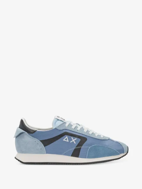 Sun68 suede-panelled sneakers