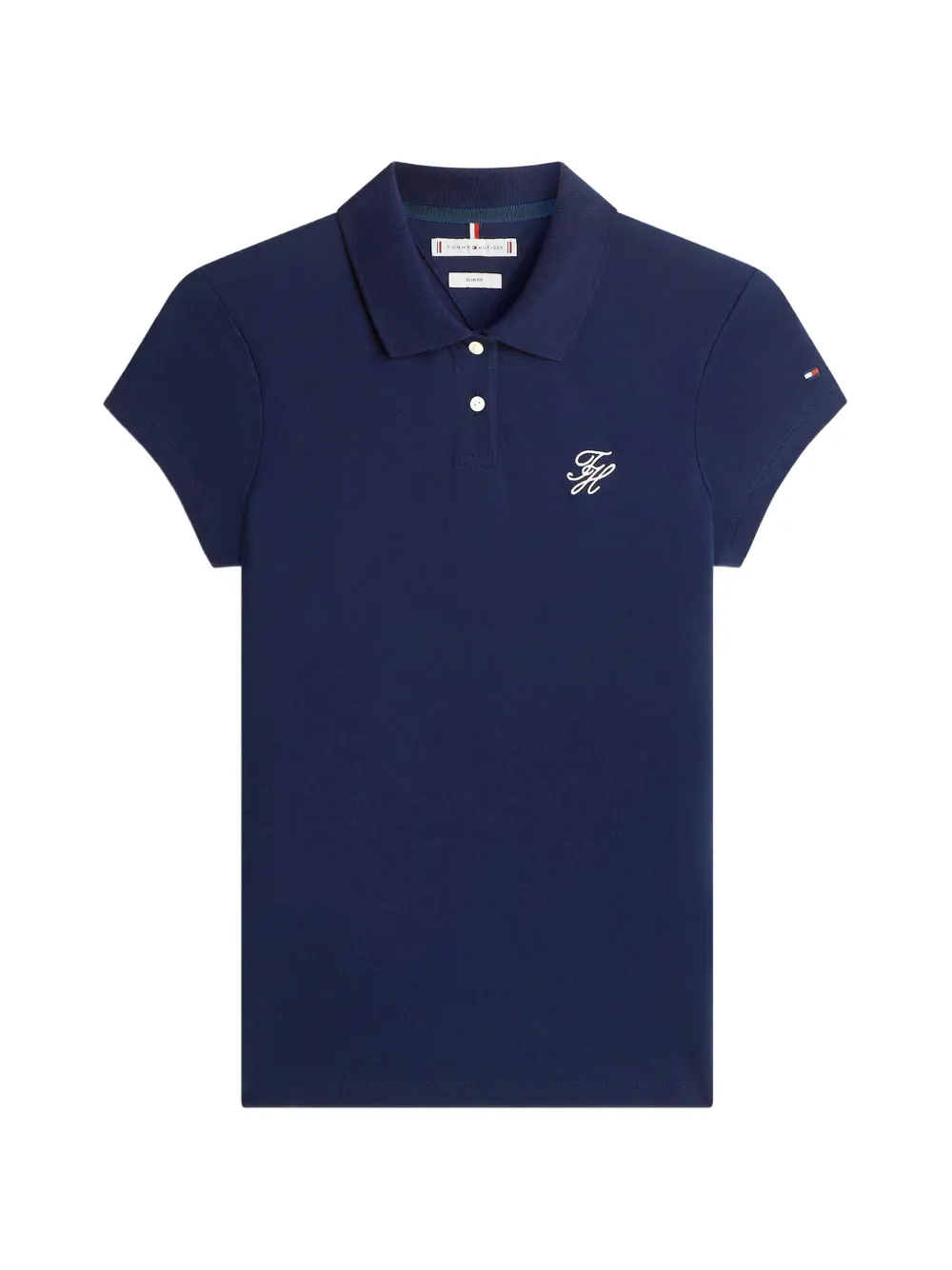 Tommy Hilfiger Polo con ricamo 1985 - Blu
