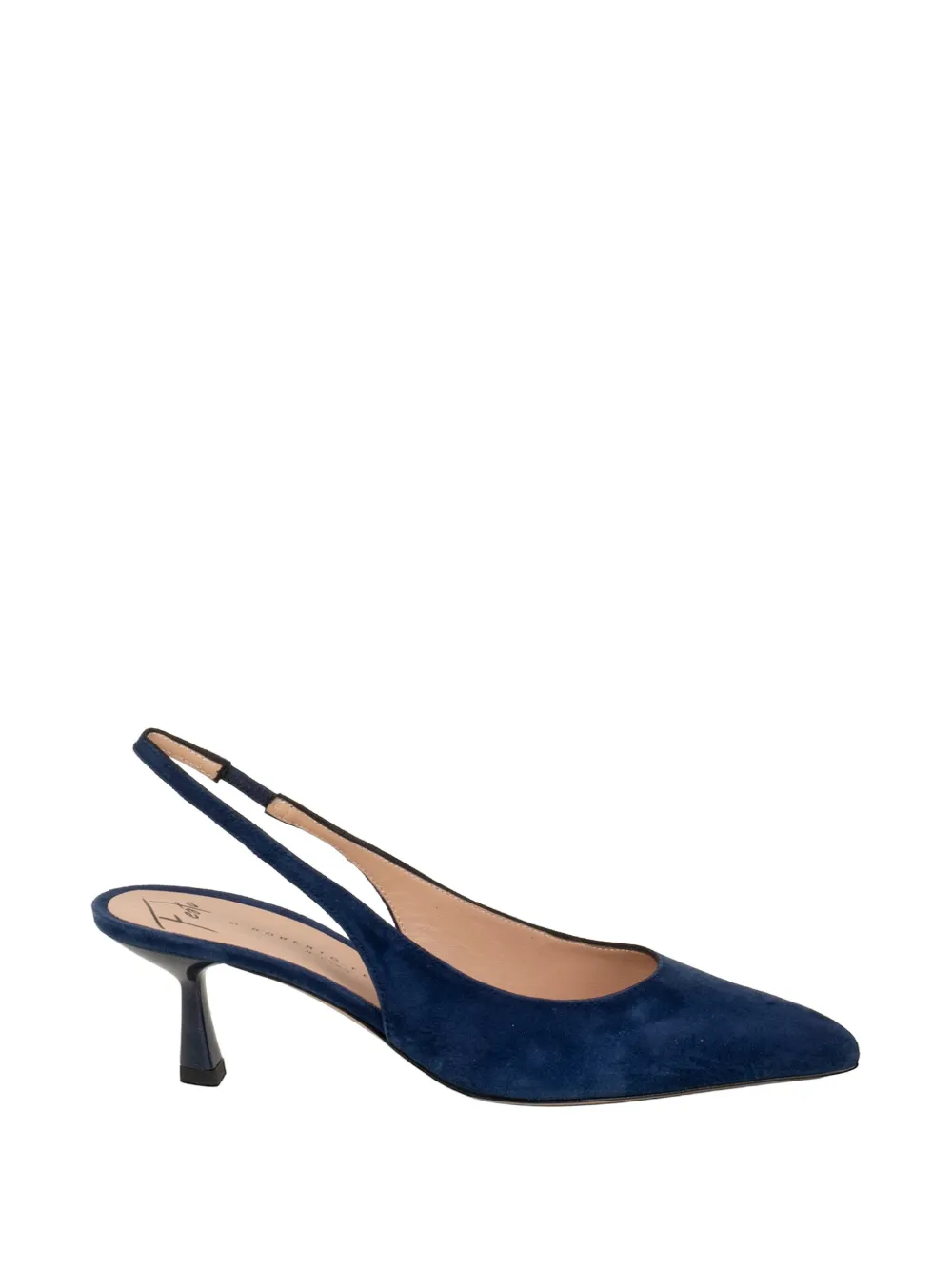 Roberto Festa point toe slingback sandals Blauw