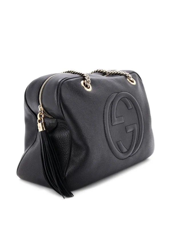 Gucci Pre-Owned ソーホー チェーン ジップ レザー ミディアム 