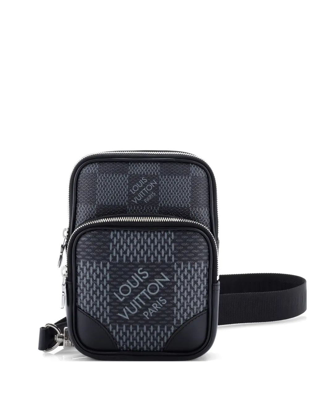Louis Vuitton Pre-Owned Amazone Sling Bag Limited Edition Damier Graphite 3D crossbody bag - Nero
