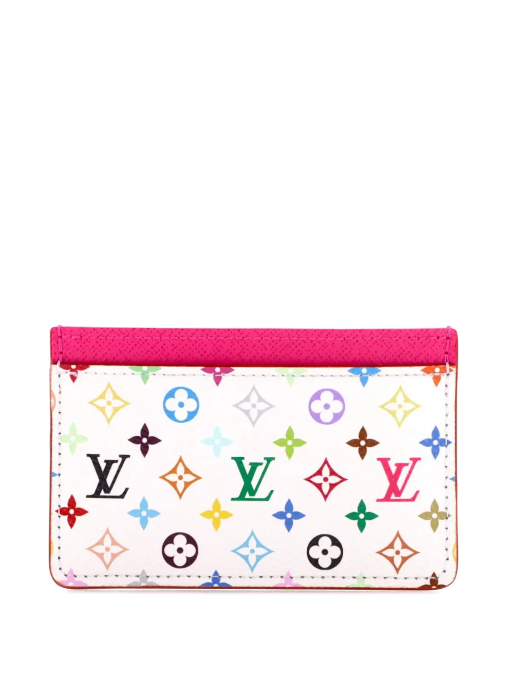 Louis Vuitton Pre-Owned x Takashi Murakami Monogram Multicolor with Leather card holder - Multicolore