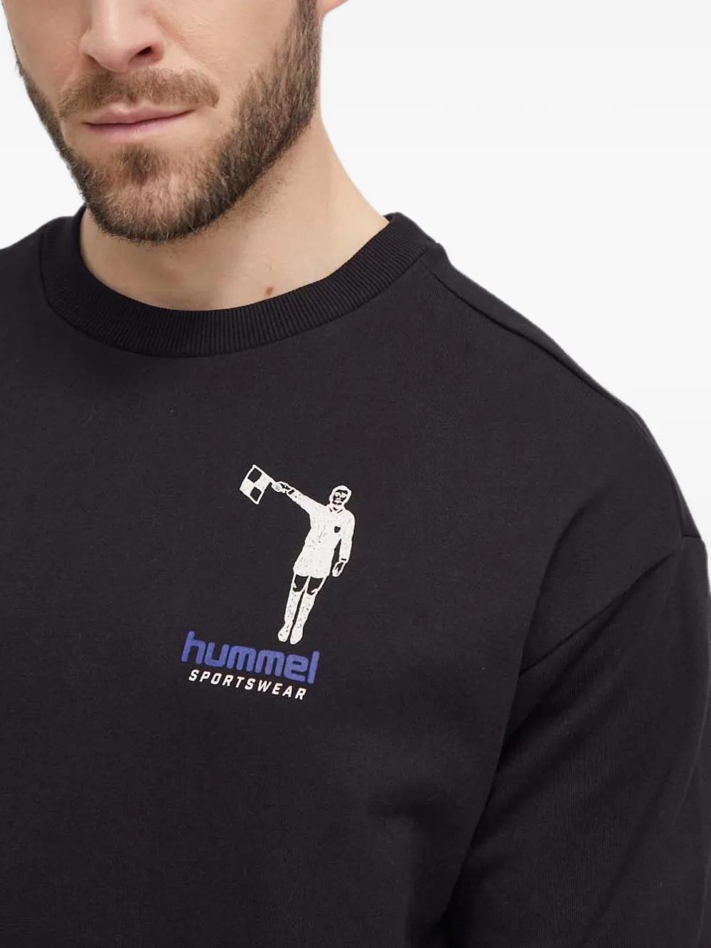 Hummel Sweater met print Zwart