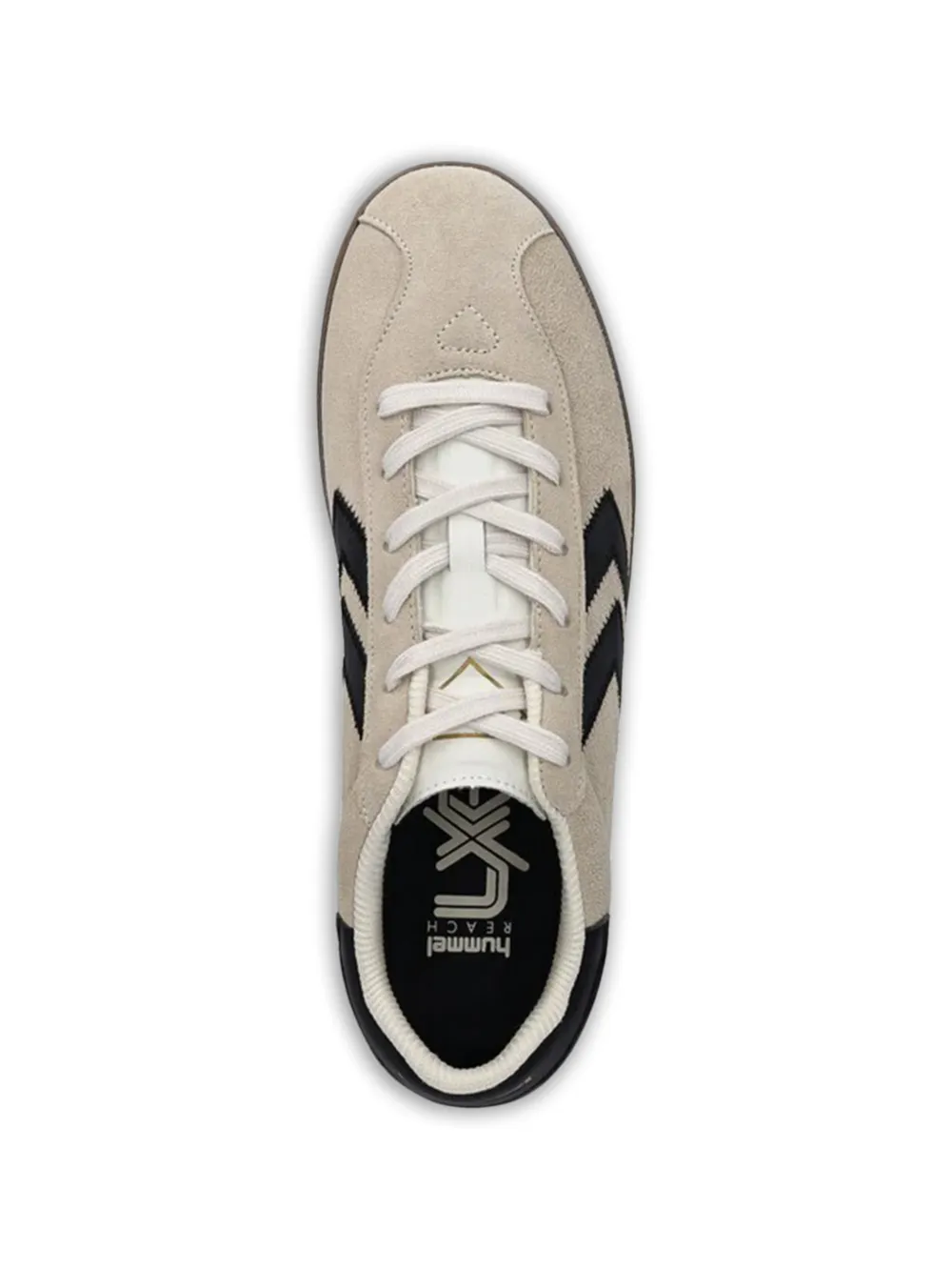 Hummel Diamant sneakers met ronde neus Beige