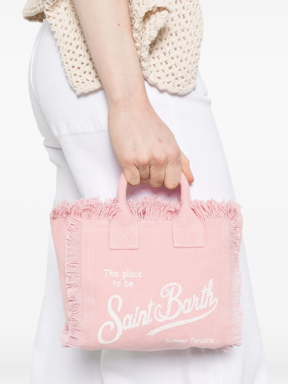 MC2 Saint Barth Vanity shopper Roze
