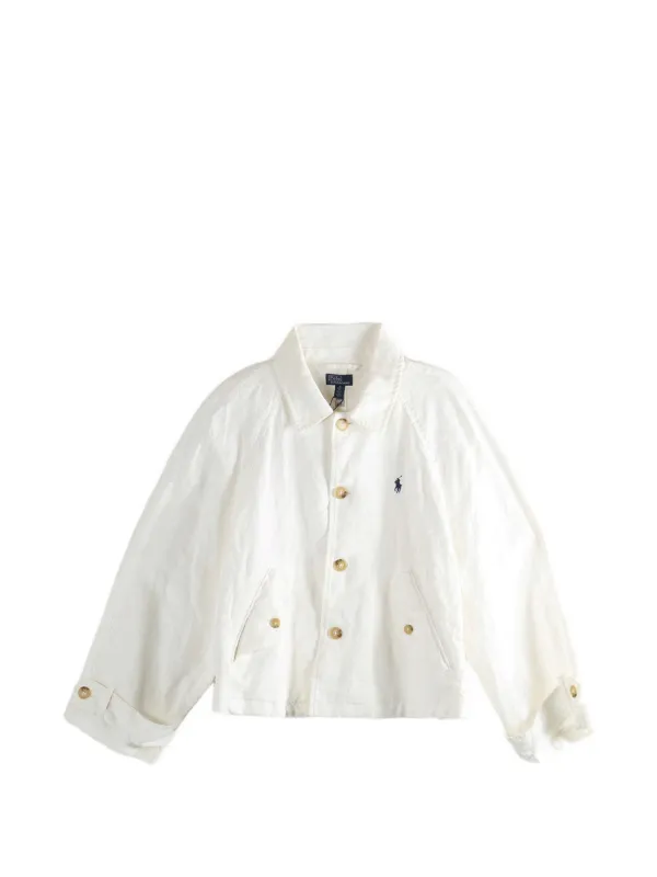 Polo Ralph Lauren リネン ジャケット | ホワイト | FARFETCH JP
