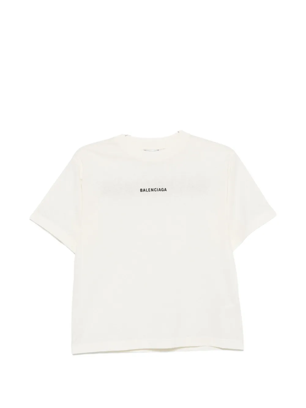 Balenciaga logo T-shirt - Toni neutri
