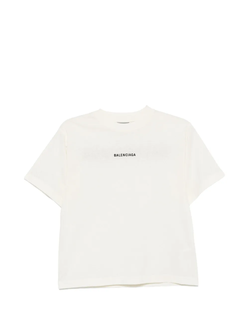 Balenciaga logo T-shirt - Toni neutri