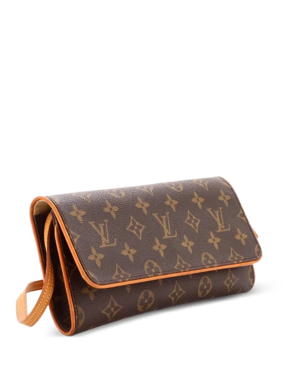 Louis Vuitton Pre-Owned Twin Handbag Monogram Canvas GM crossbody bag - Braun