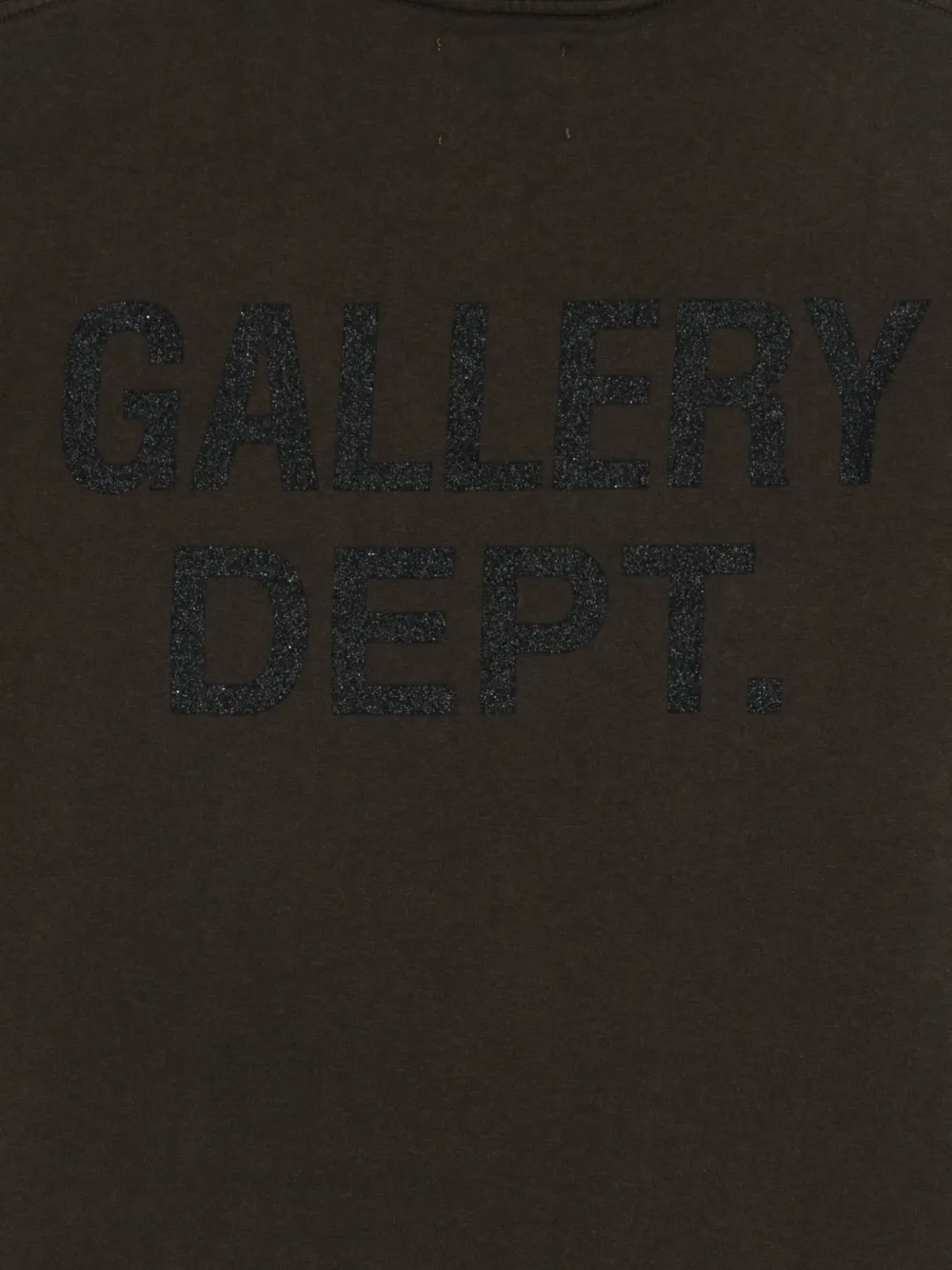 GALLERY DEPT. T-shirt met korte mouwen en logodetail Groen