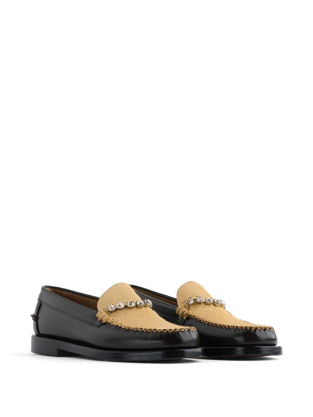 Forte embellished loafers Zwart