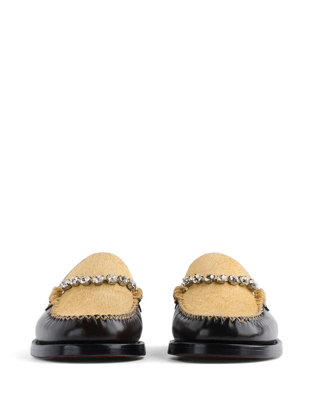 Forte embellished loafers Zwart