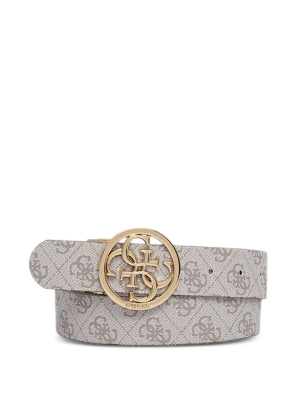 GUESS USA monogram buckle belt - Toni neutri