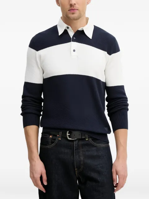 GUESS USA polo-collar sweater 