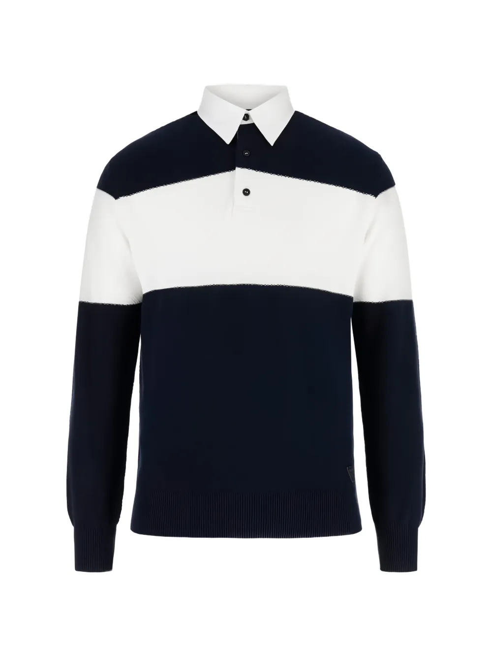 GUESS USA polo-collar sweater - Blau