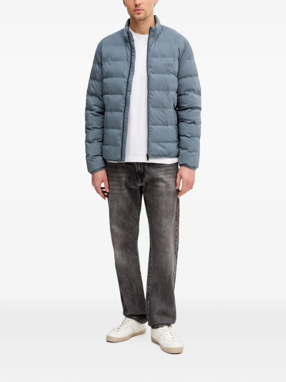 GUESS USA Gewatteerd donsjack Blauw