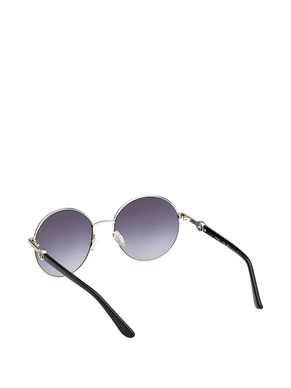 GUESS EYEWEAR Zonnebril met rond montuur Zwart