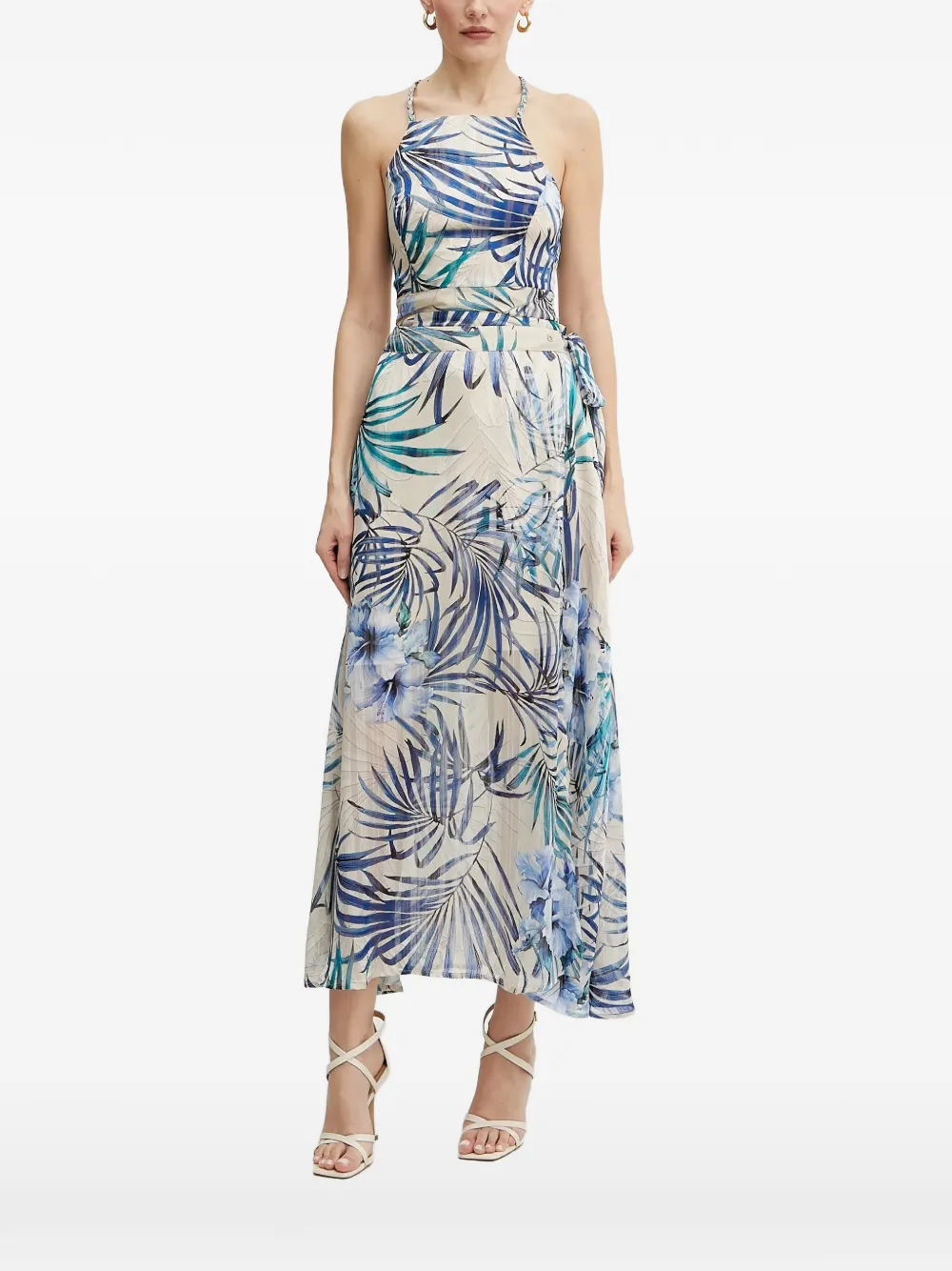 GUESS USA floral-print sleeveless top - Toni neutri