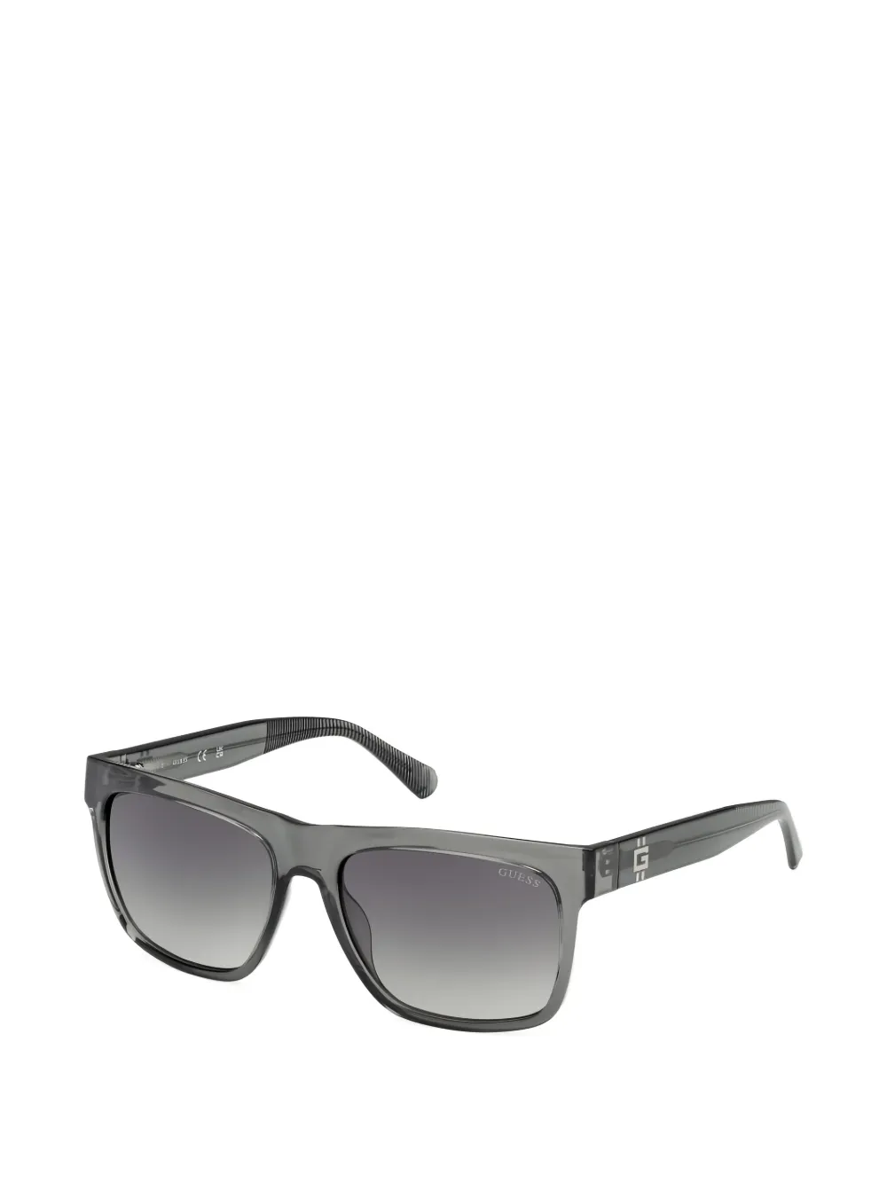 GUESS EYEWEAR Zonnebril met vierkant montuur Grijs
