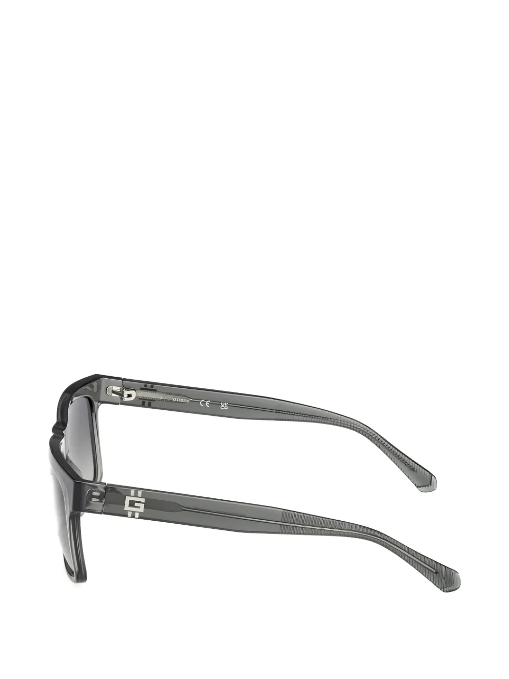 GUESS EYEWEAR Zonnebril met vierkant montuur Grijs