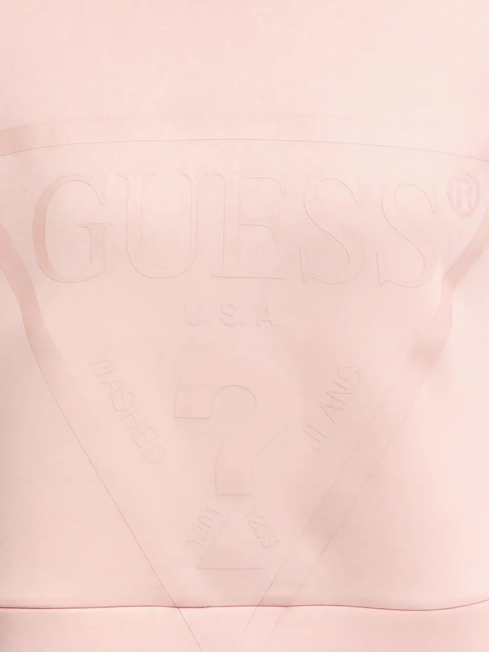 GUESS USA Hoodie met logoprint Roze
