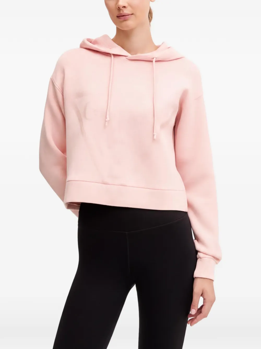 GUESS USA Felpa con cappuccio e logo - Rosa