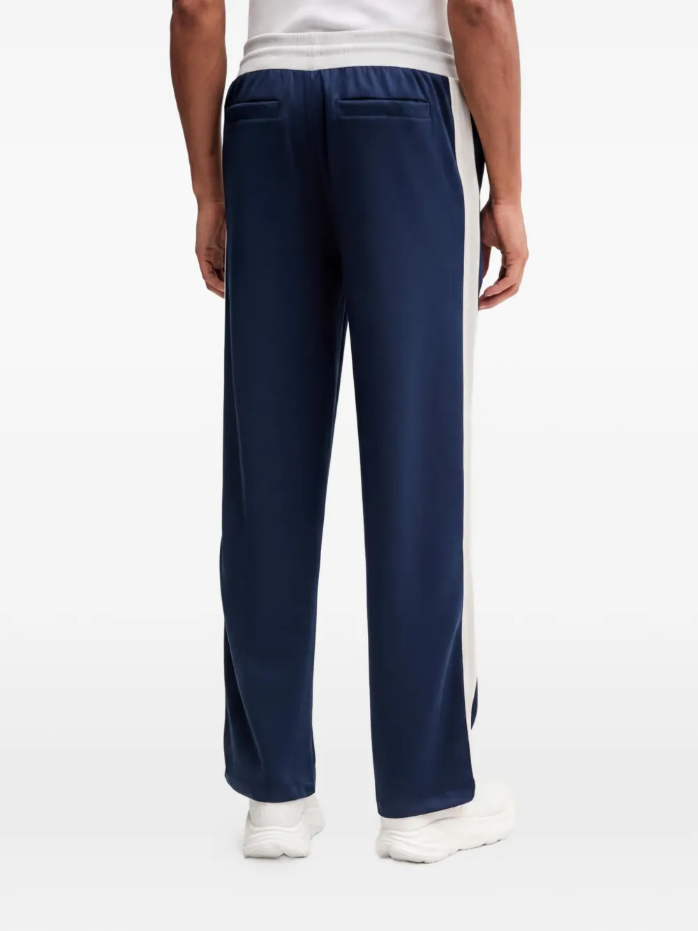 GUESS USA Broek met zijstreep Blauw