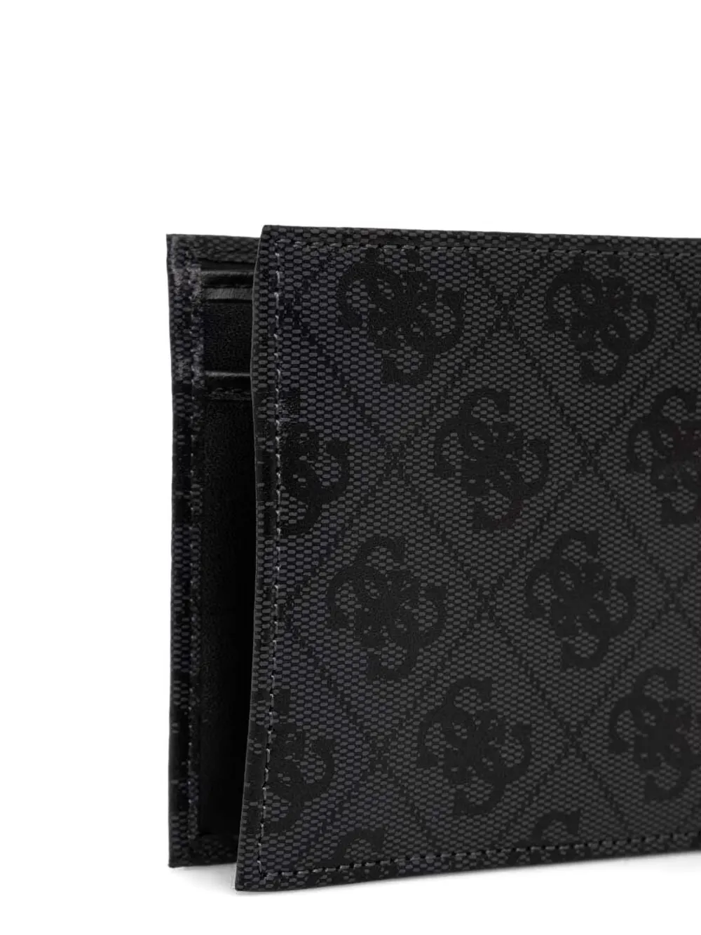 GUESS USA Milano portemonnee met logo-print Grijs