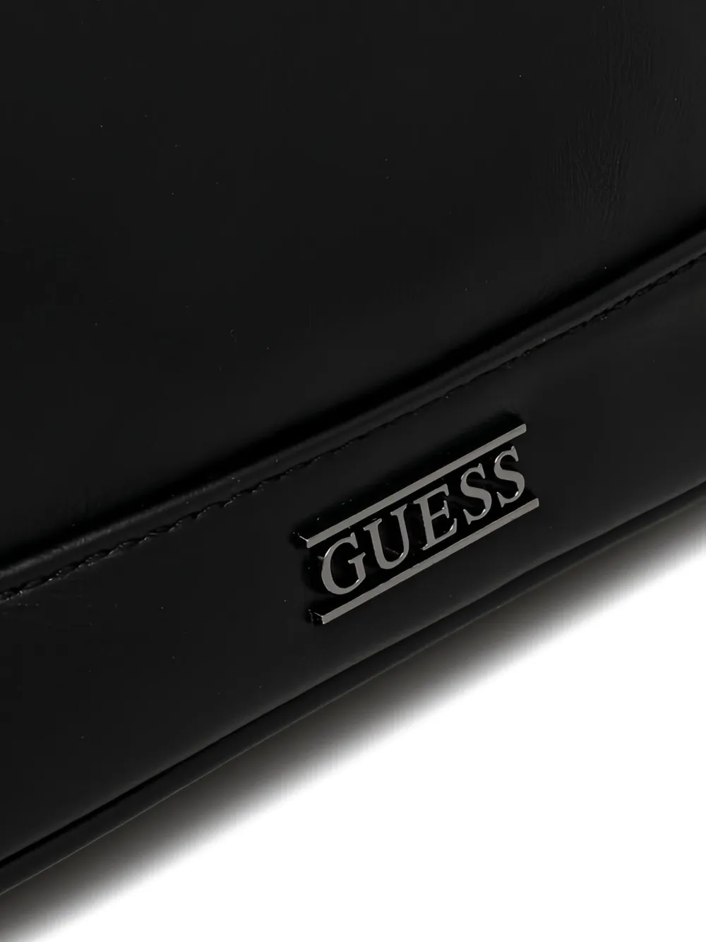 GUESS USA Boston toilettas met logoplakkaat Zwart