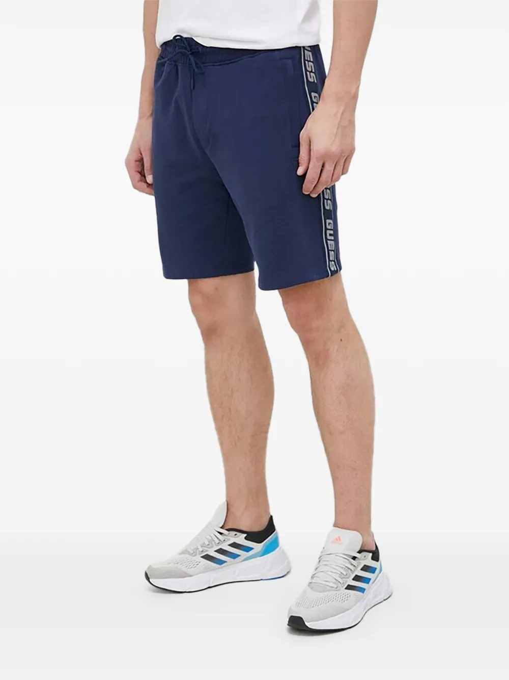 GUESS USA drawstring shorts - Blu