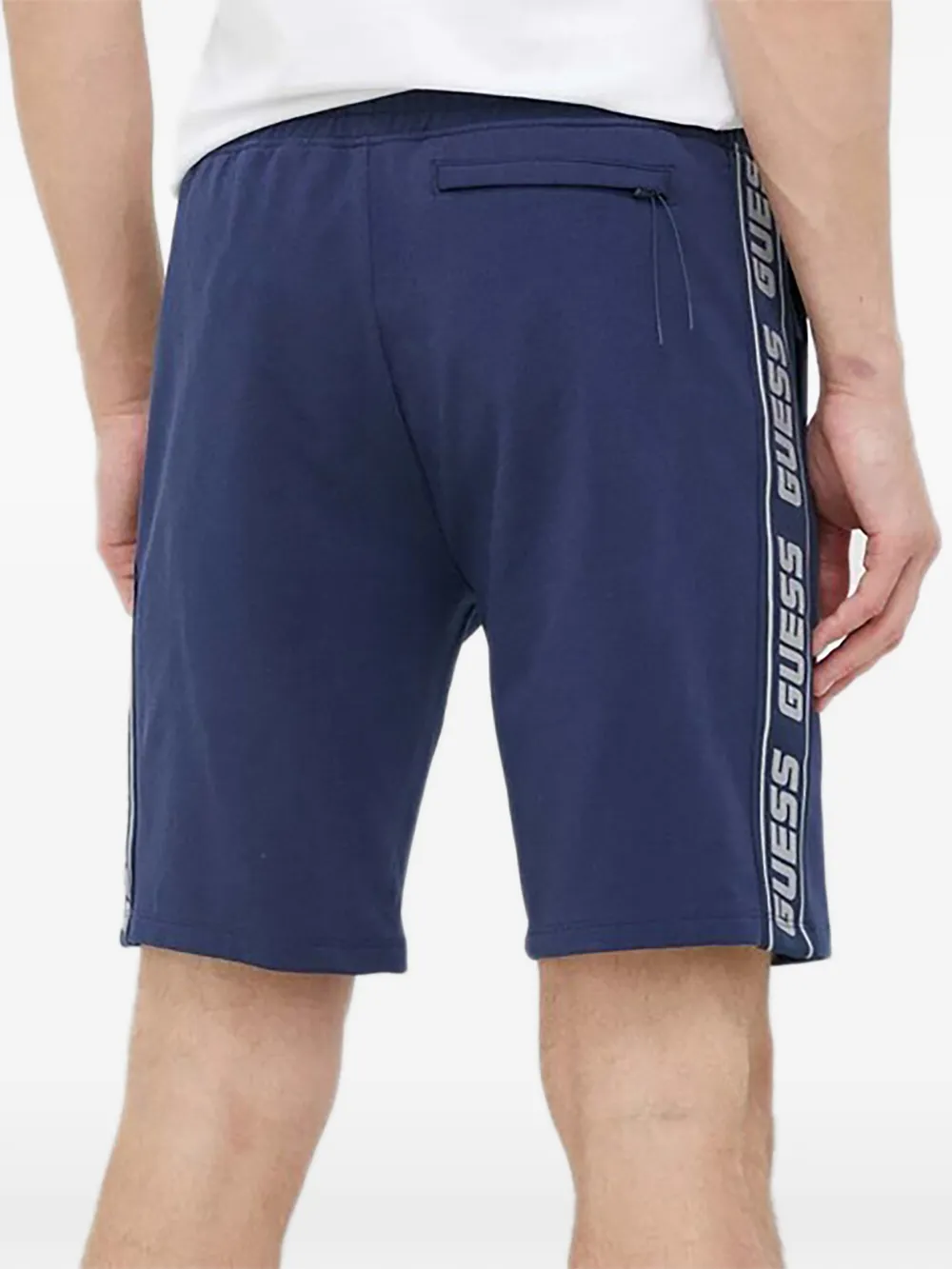 GUESS USA Shorts met trekkoord Blauw