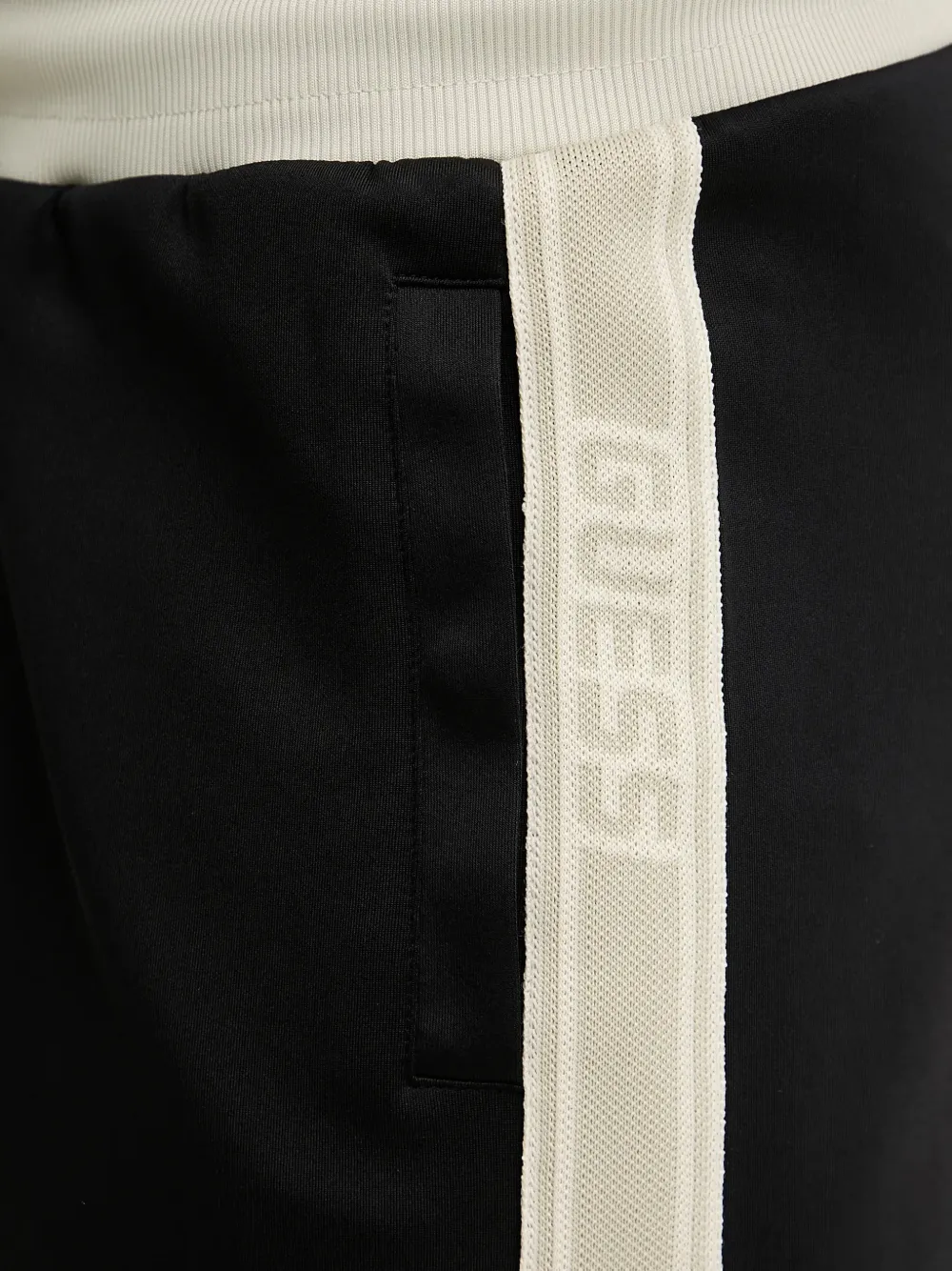 GUESS USA Scuba shorts met trekkoord en vlakken Zwart