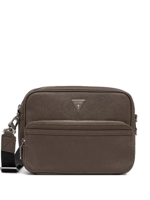 GUESS USA Milano mini logo-plaque messenger bag