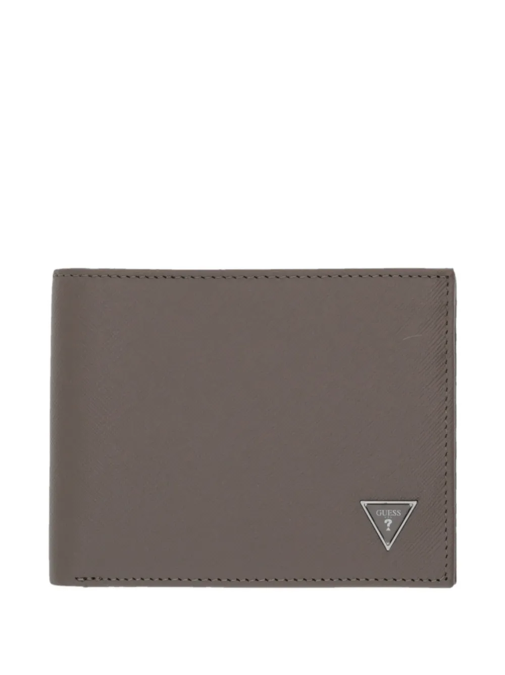 GUESS USA logo-plaque bi-fold wallet - Marrone