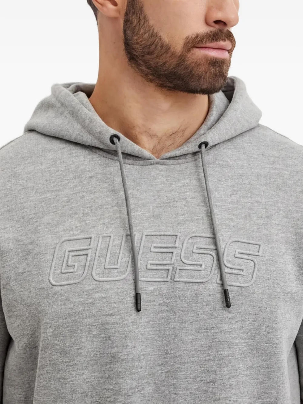 GUESS USA Sweater met capuchon Grijs
