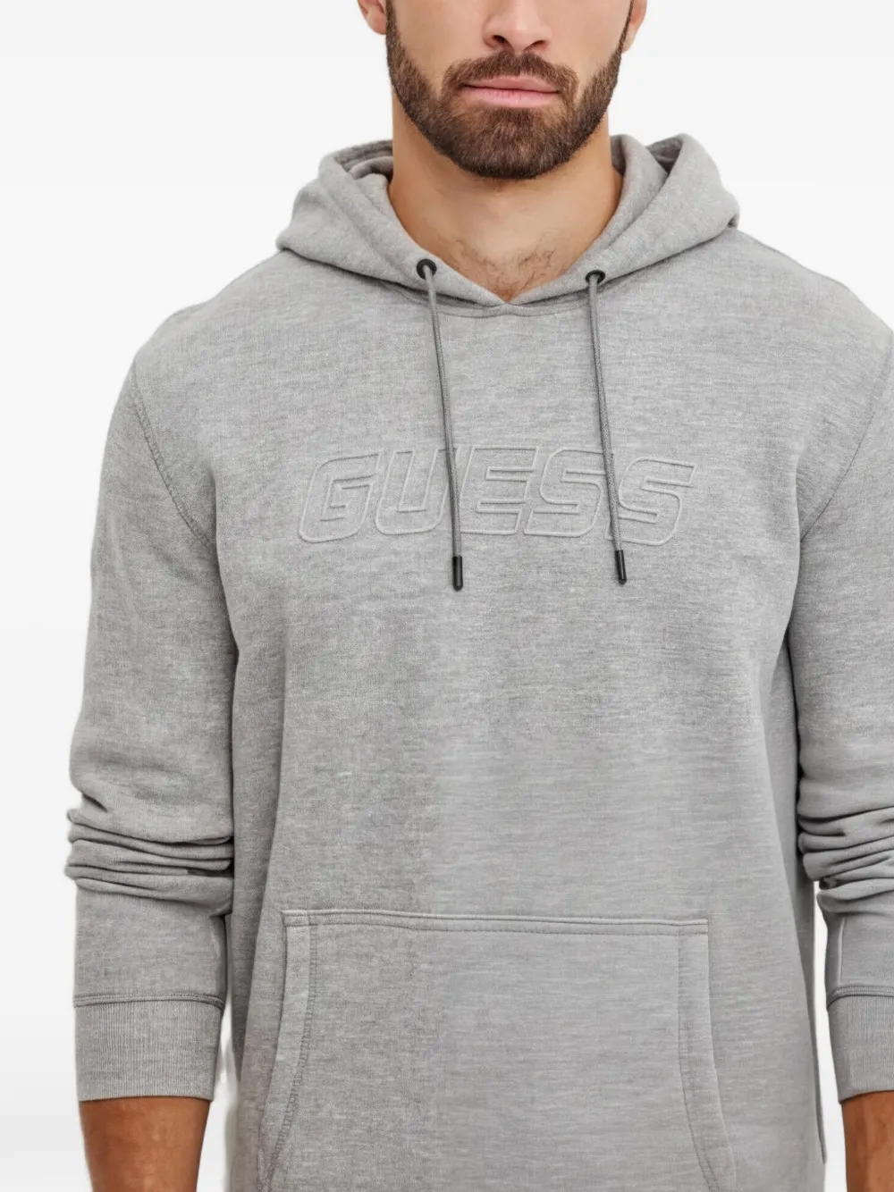 GUESS USA Sweater met capuchon Grijs