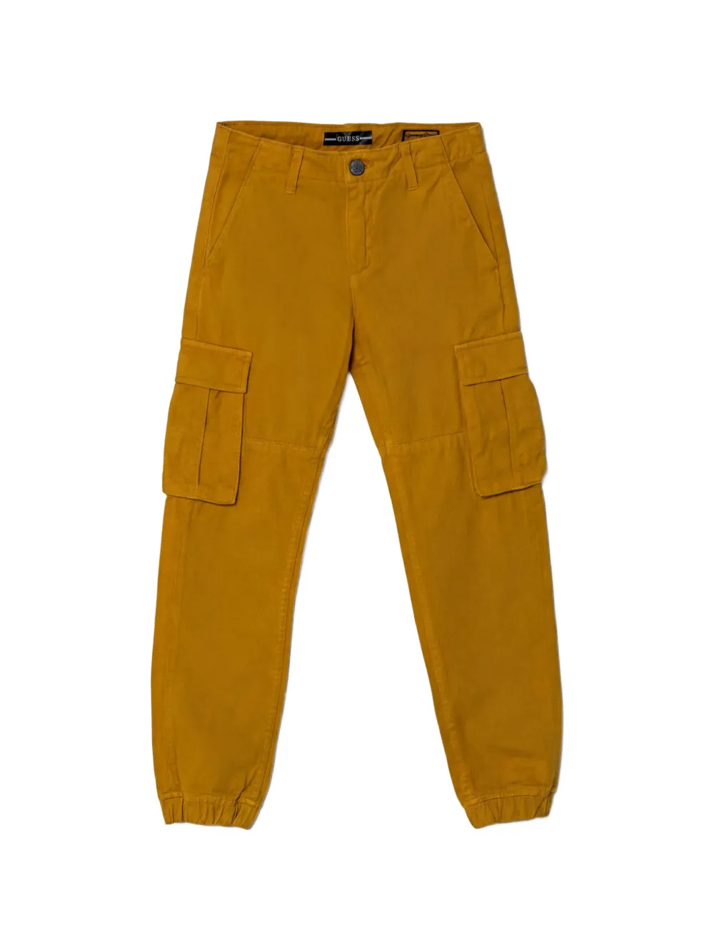 guess kids buttoned cargo jeans - Marrone