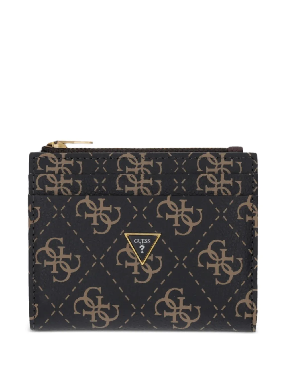 GUESS USA Portafoglio con logo - Marrone