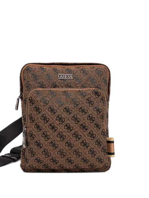 GUESS USA Bolsa carteiro com monograma