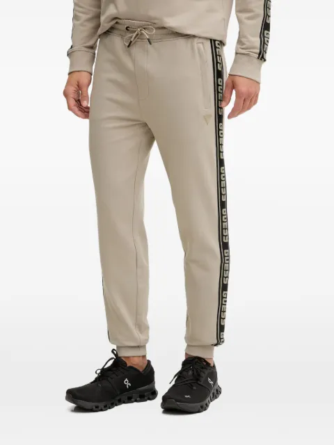GUESS USA logo-tape track pants