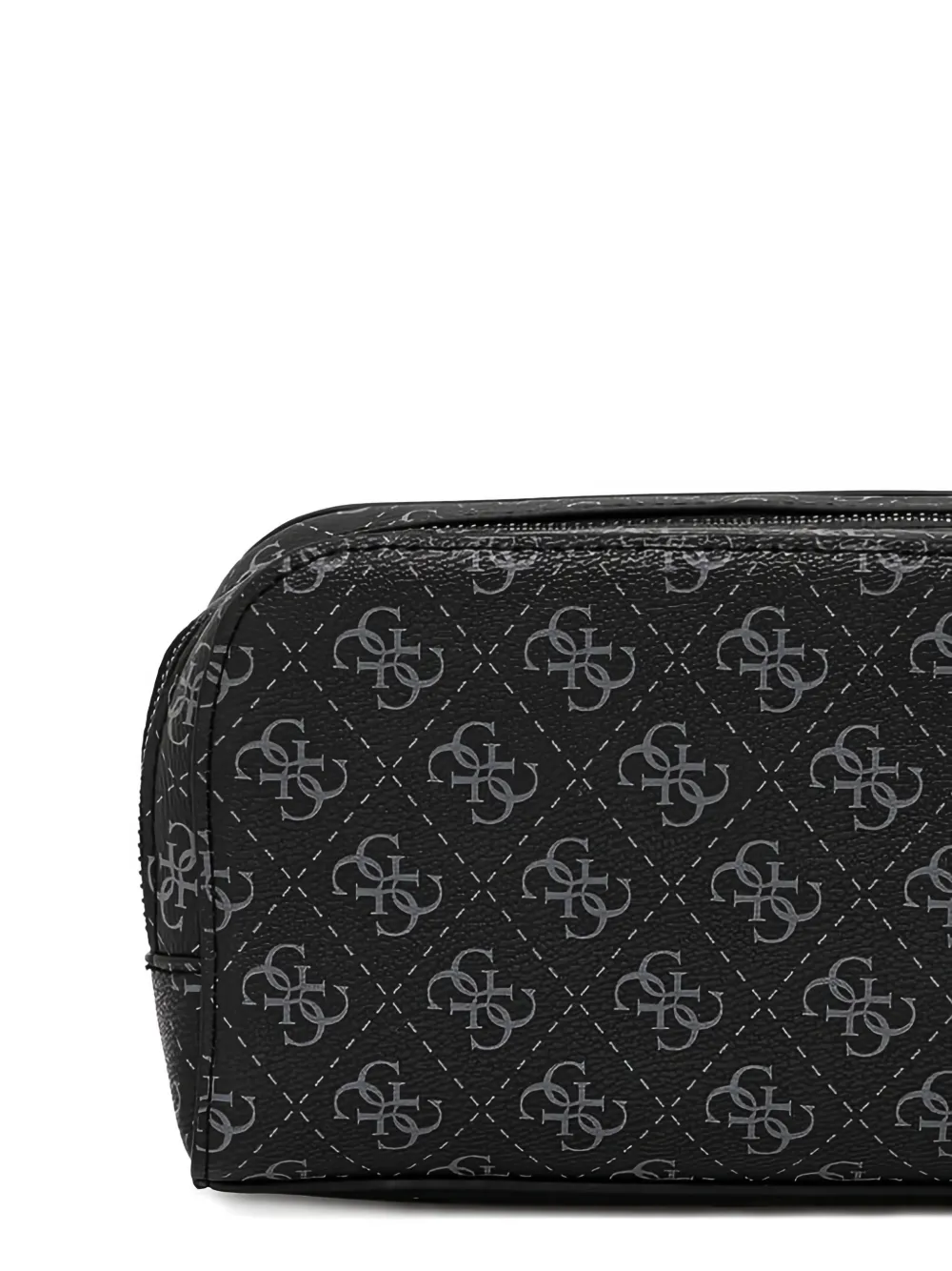 GUESS USA Milano toilettas met monogram Zwart